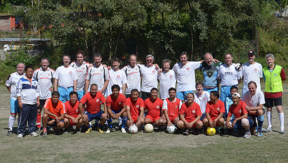 RCdeB and Kadhmandu Teams