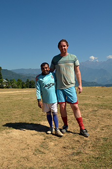 two goalies